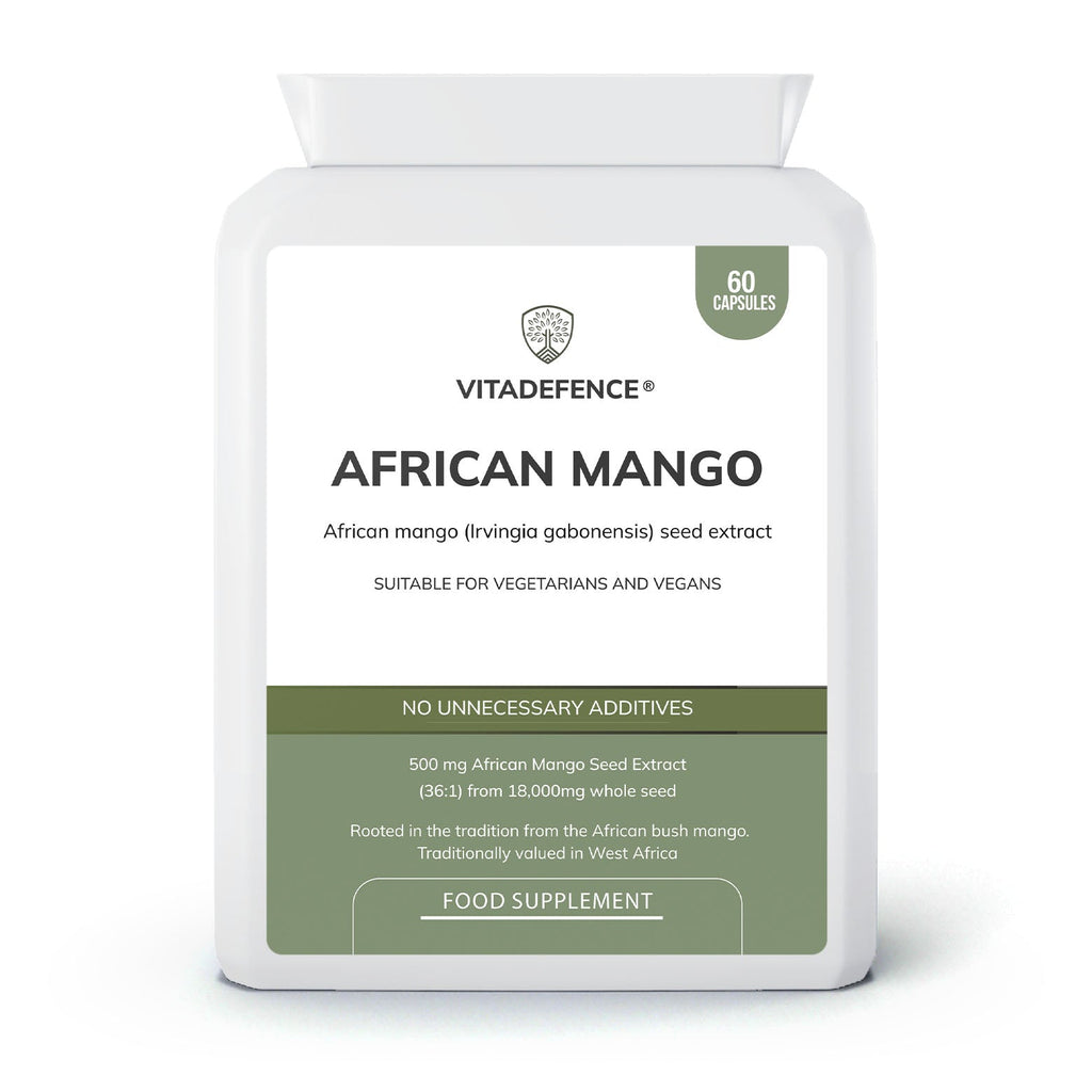African Mango | Pure Seed Extract 18,000mg Equivalent – 60 Capsules