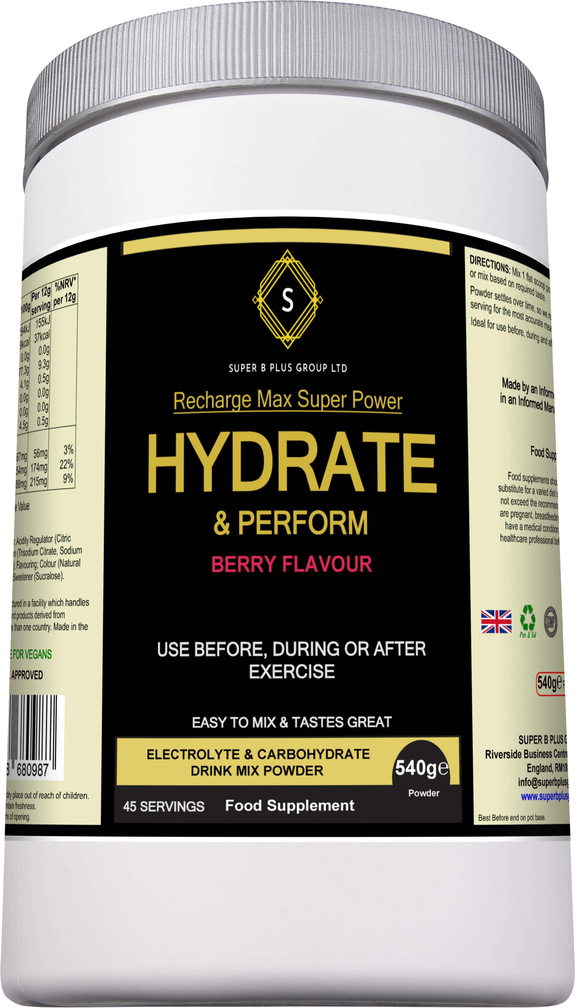 HYDRATE & PERFORM